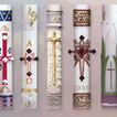 Selection of Paschal Candles Available for Sale